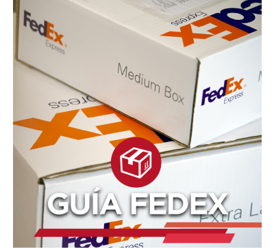 Fedex de 5 kg a todo méxico + recolección incluída gratis